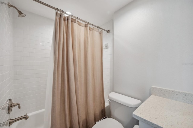 960 Starkey Rd Unit 10301, Largo, FL 33771 - bathroom with toilet, shower / bath combo, and vanity
