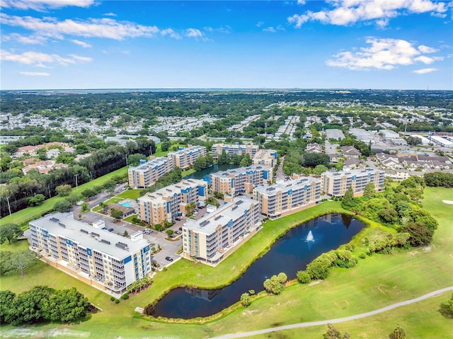 960 Starkey Rd Unit 10301, Largo, FL 33771 - drone / aerial view with a water view and a view of city