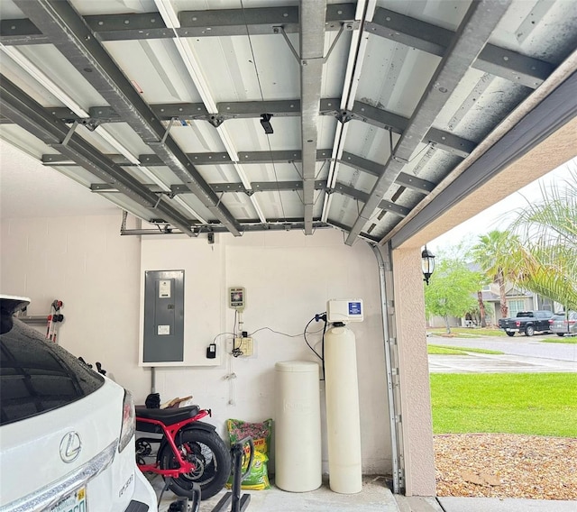 4110 Huntingdale Ct, Wesley Chapel, FL 33543 - garage with electric panel