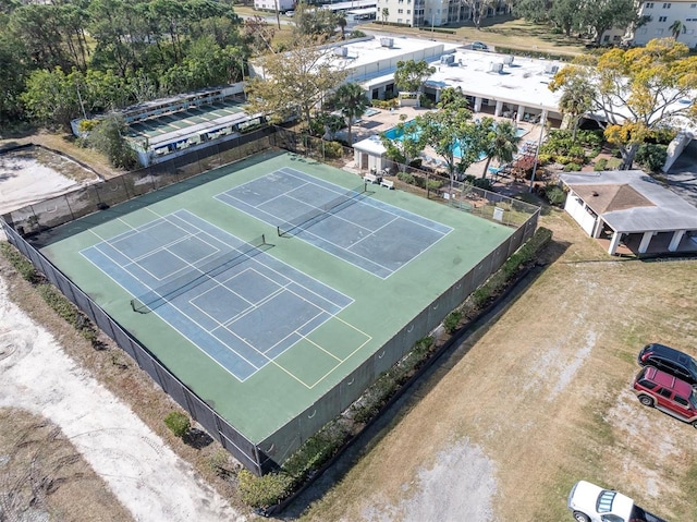 aerial view