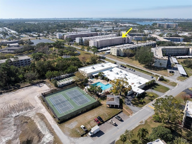 drone / aerial view