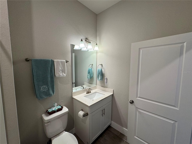 493 Omen St, Punta Gorda, FL 33982 - half bathroom with vanity and toilet
