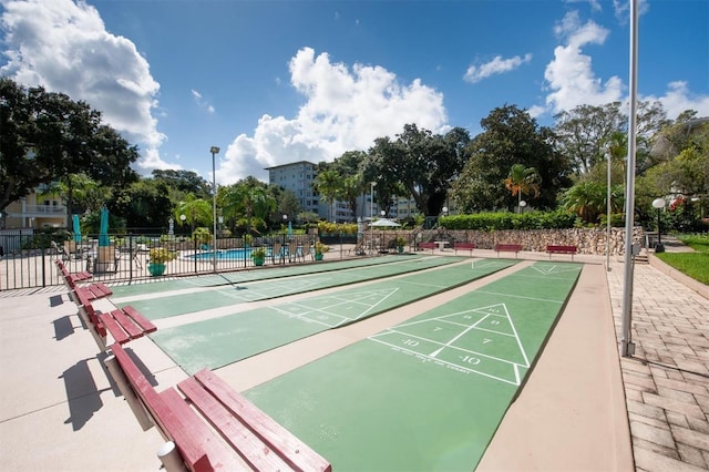 view of home's community with a swimming pool