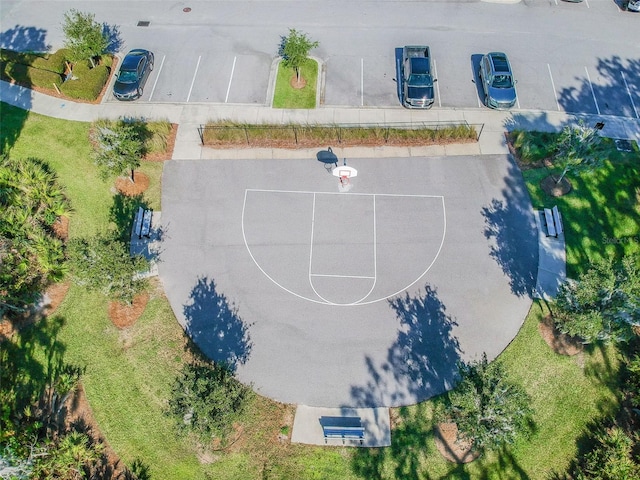 view of sport court