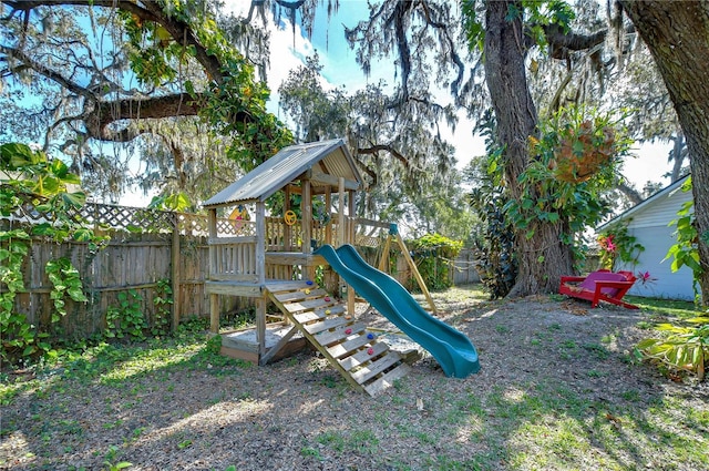 view of playground