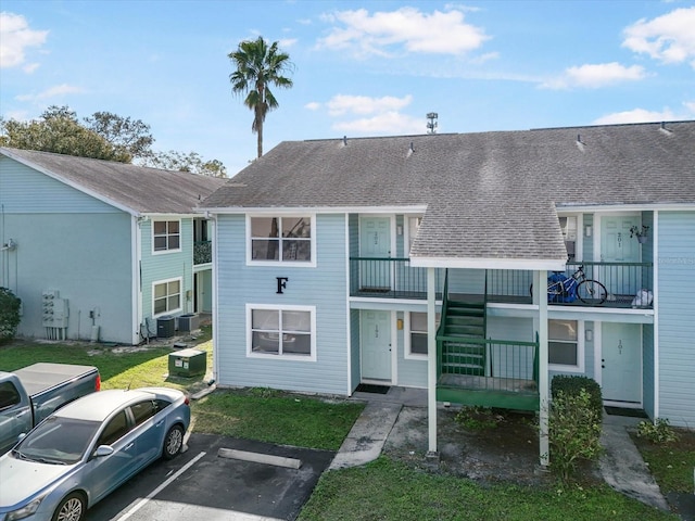 view of rear view of property