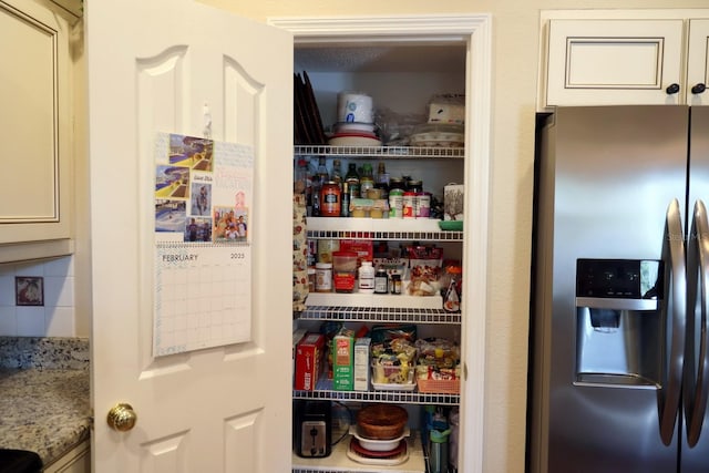 view of pantry