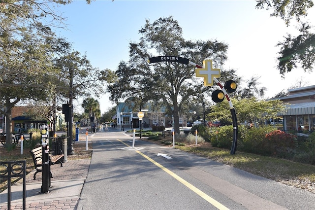 view of road