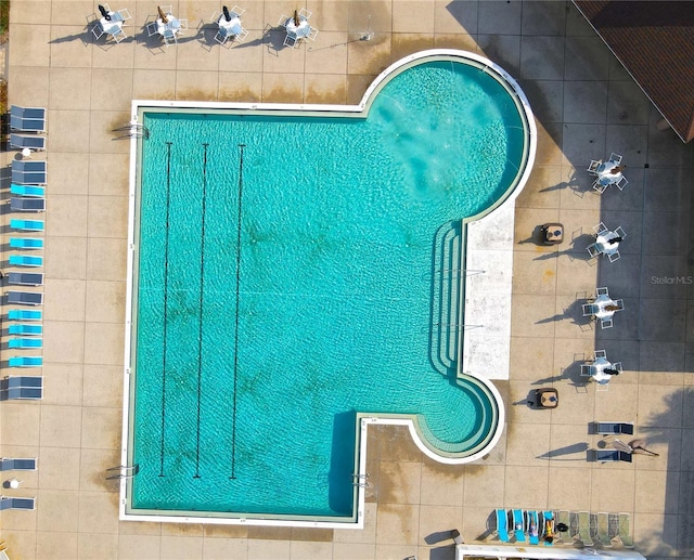 view of pool