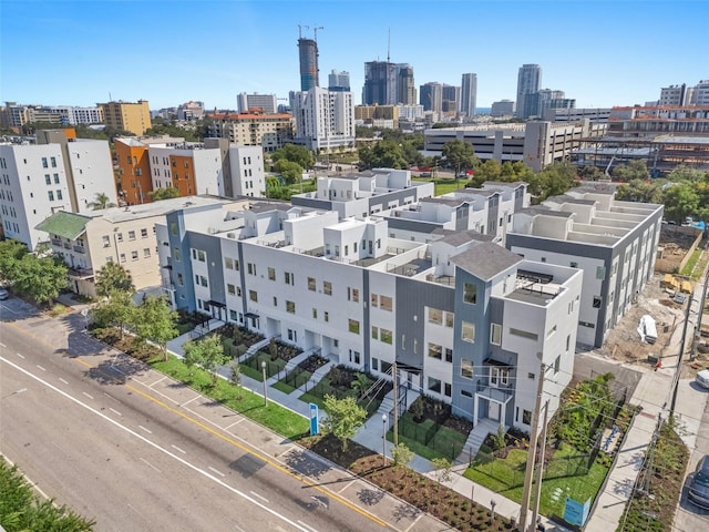 881 6th Ave S, Saint Petersburg, FL 33701 - drone / aerial view with a city view