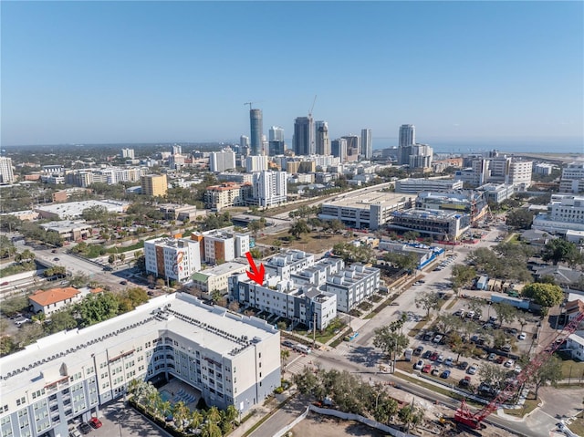 881 6th Ave S, Saint Petersburg, FL 33701 - aerial view featuring a city view