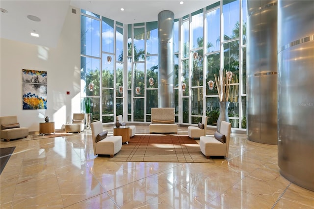 view of community lobby