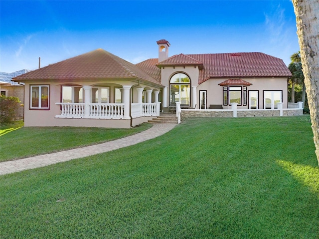 2186 Rockledge Dr, Rockledge, FL 32955 - view of front facade featuring a gazebo and a front lawn