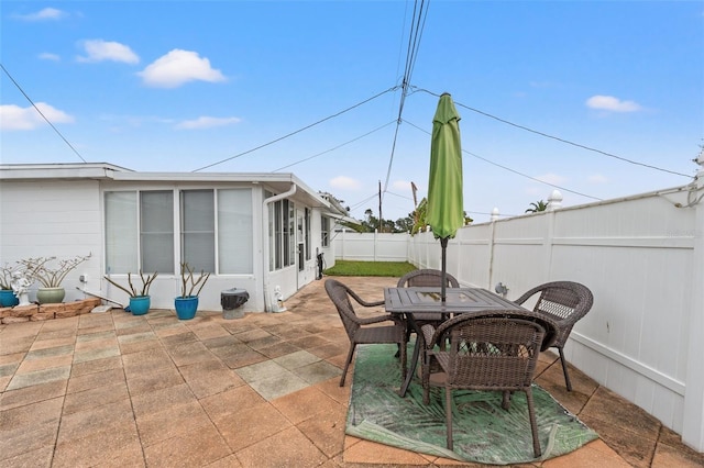 view of patio / terrace