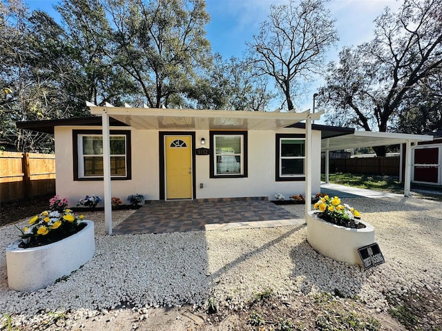 view of ranch-style house