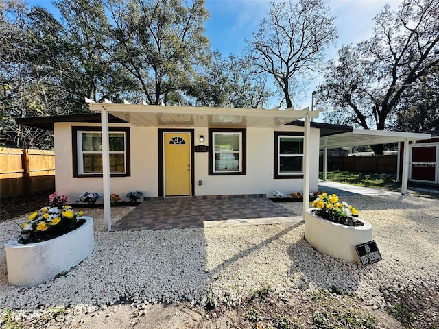 view of ranch-style house