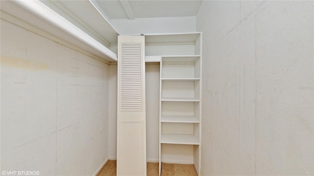 view of closet