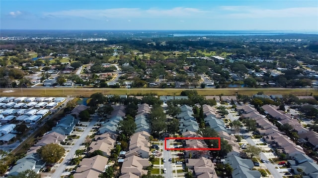 bird's eye view featuring a residential view