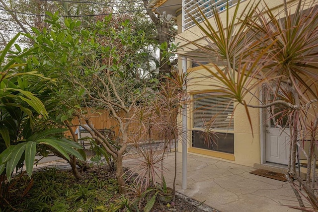 exterior space featuring a patio area