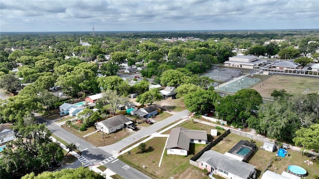 5729 13th St, Zephyrhills, FL 33542 - aerial view of residential area