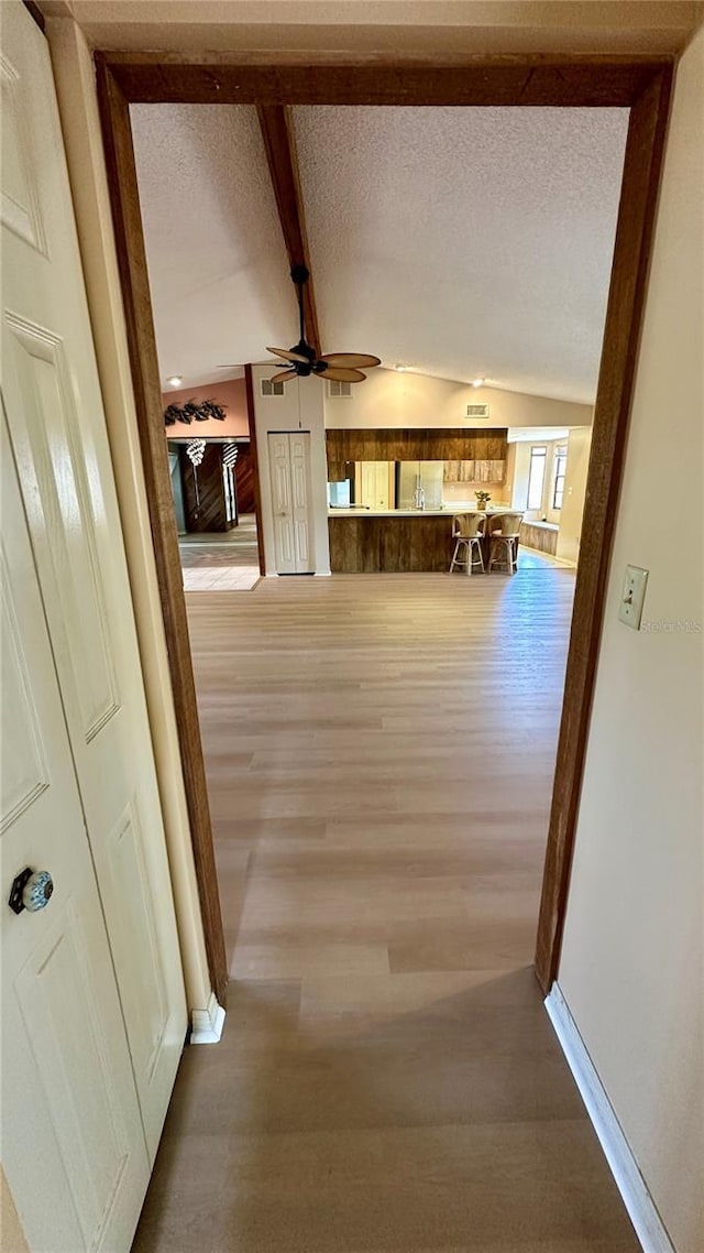 1670 Monterey Dr, Clearwater, FL 33756 - hall featuring wood finished floors