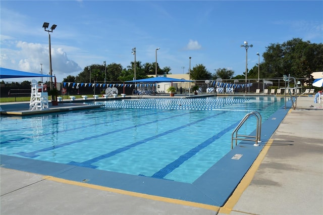 view of swimming pool