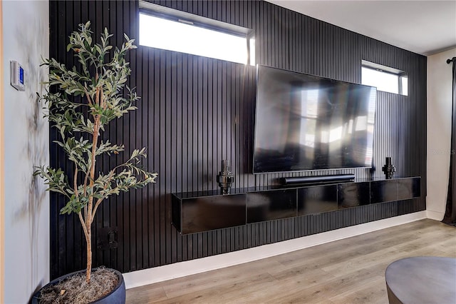 room details featuring hardwood / wood-style flooring