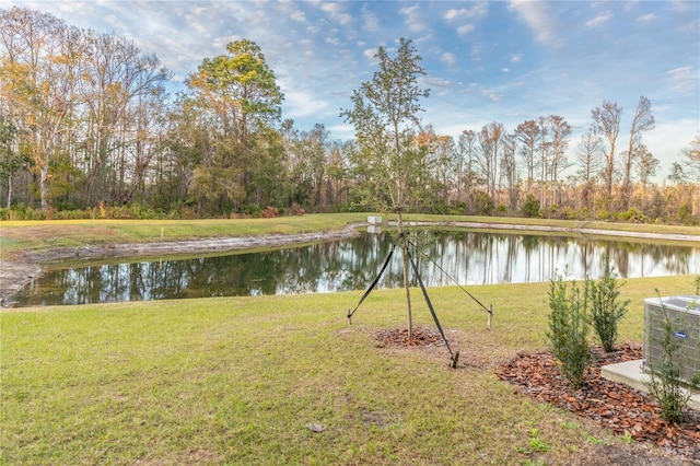 property view of water