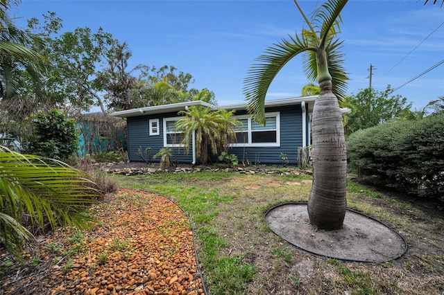 view of ranch-style house