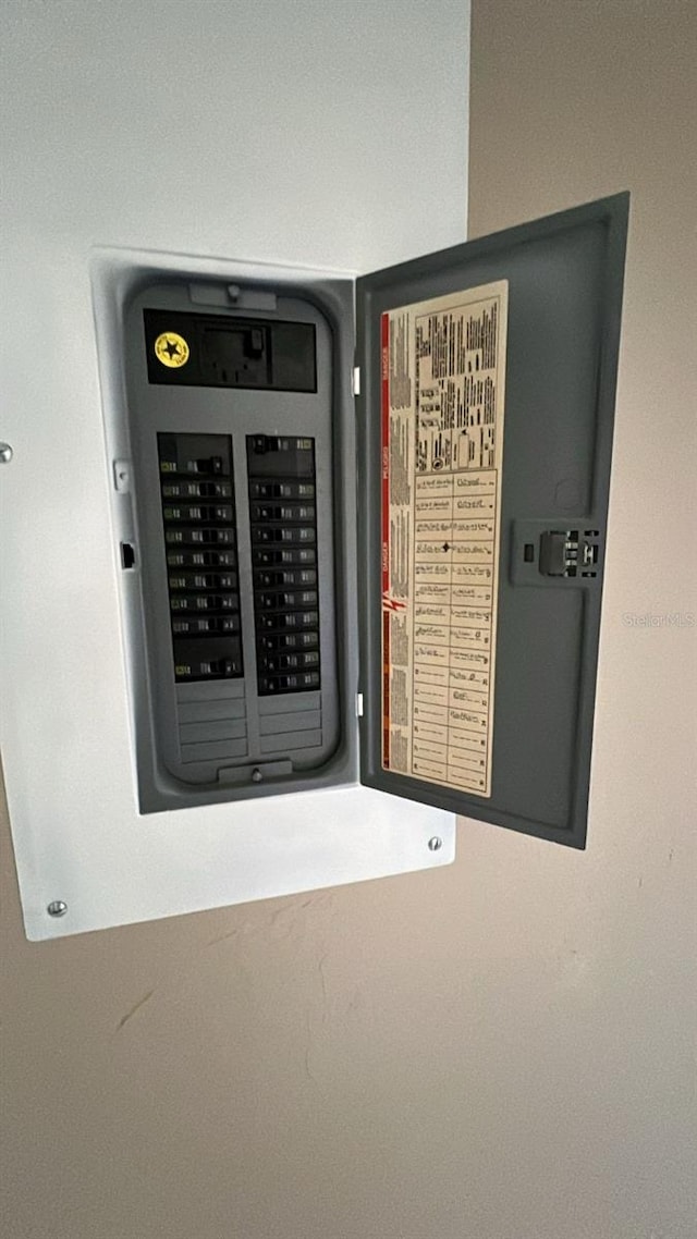 utilities with electric panel