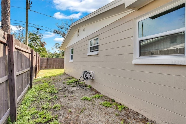 view of property exterior