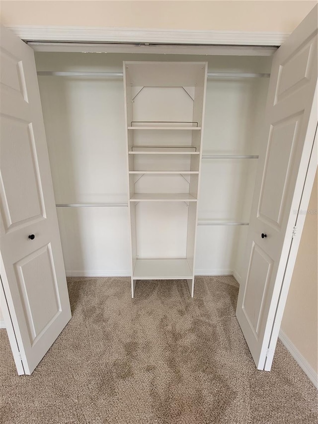 view of closet