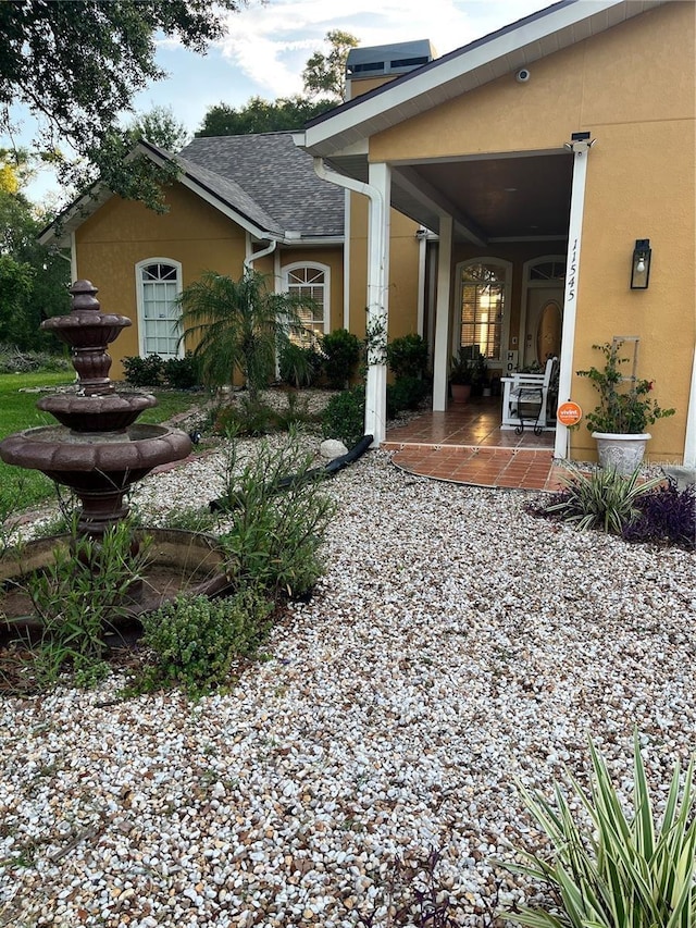 exterior space featuring a patio area