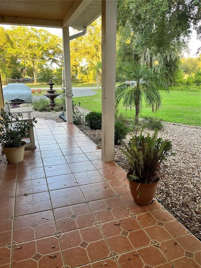 view of patio