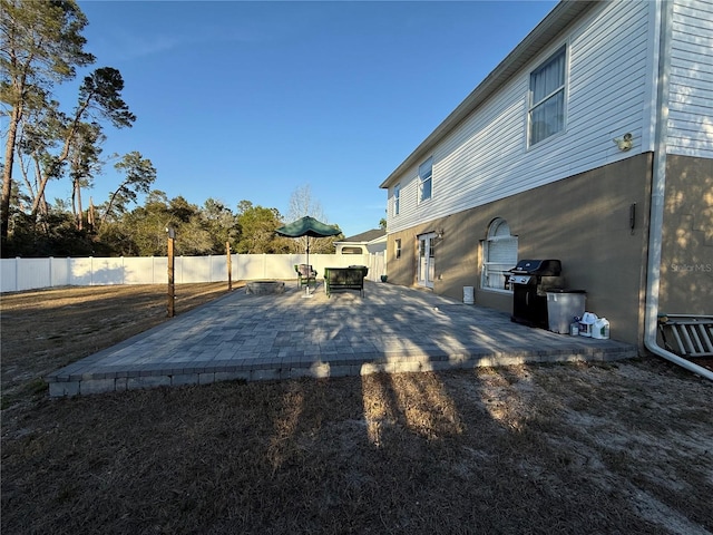 exterior space featuring a patio area