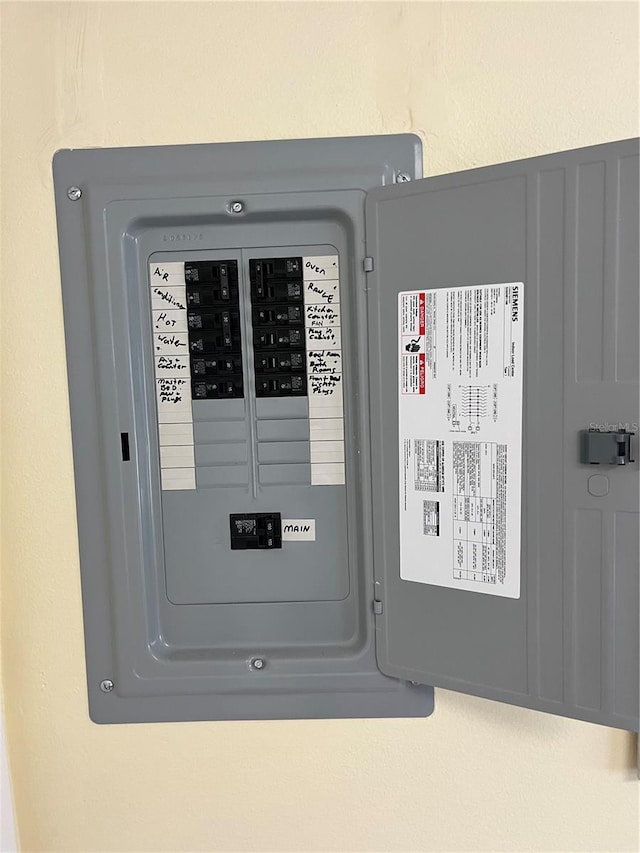 utilities with electric panel