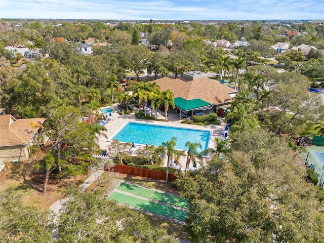 1007 Lake Avoca Dr, Tarpon Springs, FL 34689 - bird's eye view