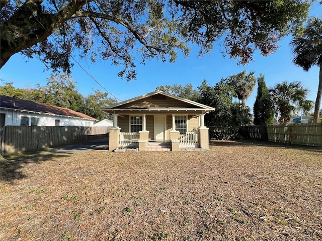 view of rear view of house