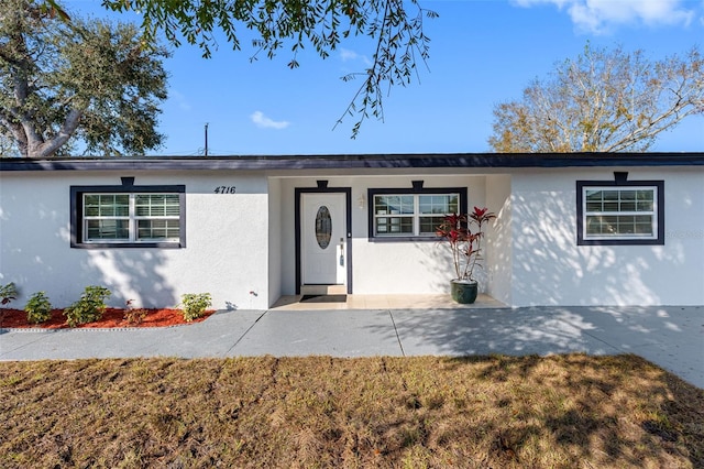 view of ranch-style house