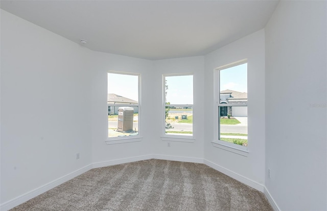 5295 SW 87th Ter, Ocala, FL 34481 - spare room with carpet, baseboards, and a smoke detector