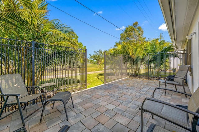 view of patio / terrace