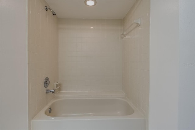 bathroom with shower / bathing tub combination