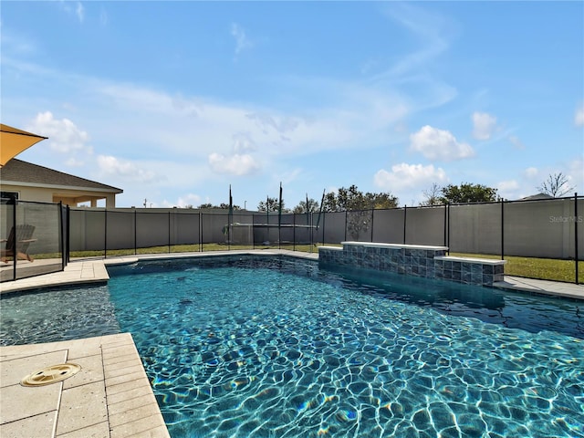 view of pool