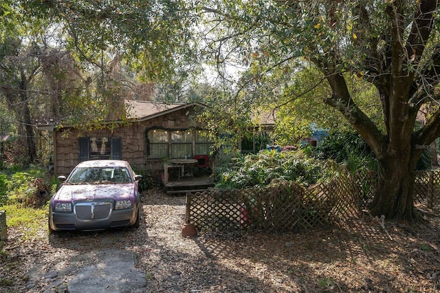 view of front of house