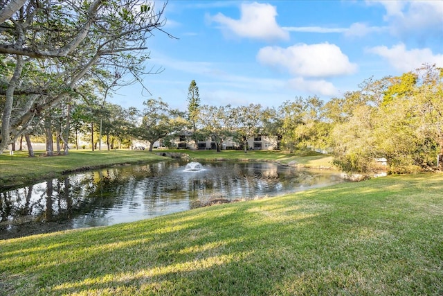 property view of water