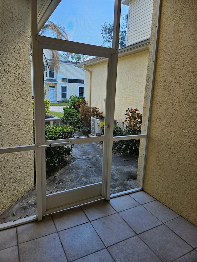 doorway featuring a wealth of natural light