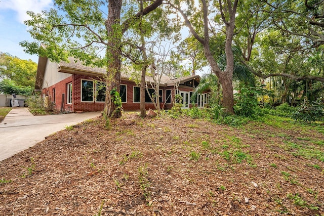 view of back of property