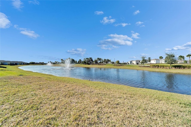 property view of water