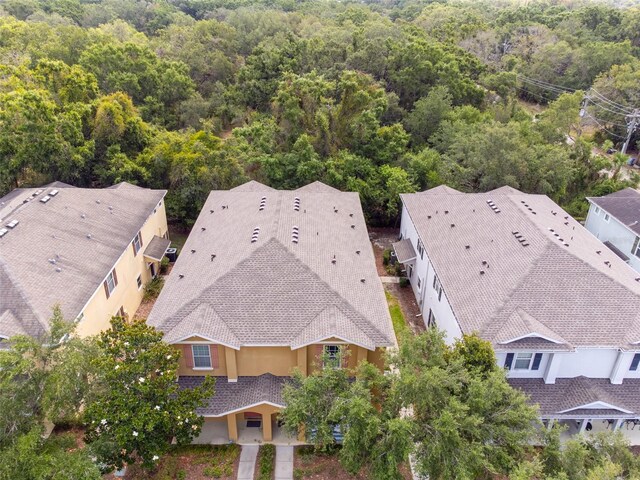 4734 Chatterton Way, Riverview, FL 33578 - view from above of property featuring a heavily wooded area