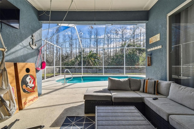 view of living room